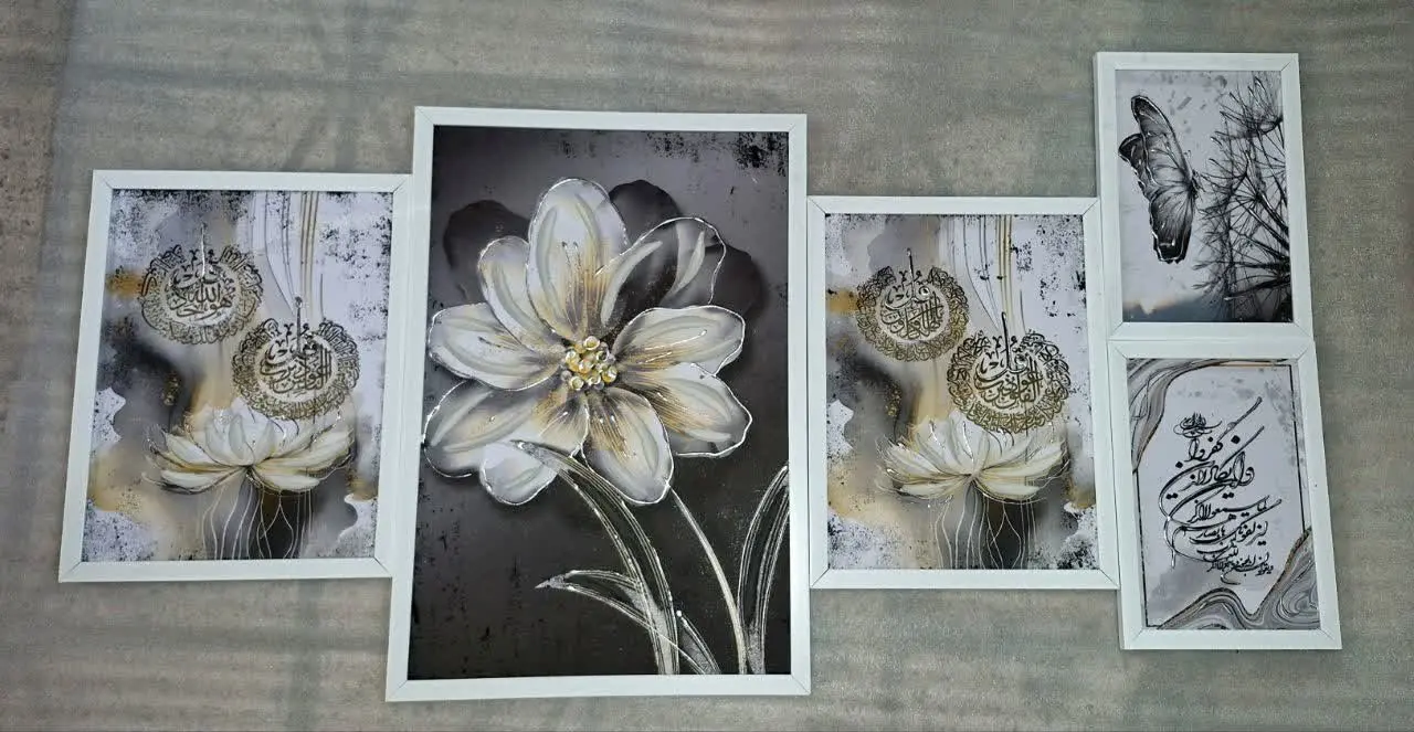 اگر دکوراسیونتون رنگ نقره‌ای هست این ست رو بهتون پیشنهاد میدم👌😍
