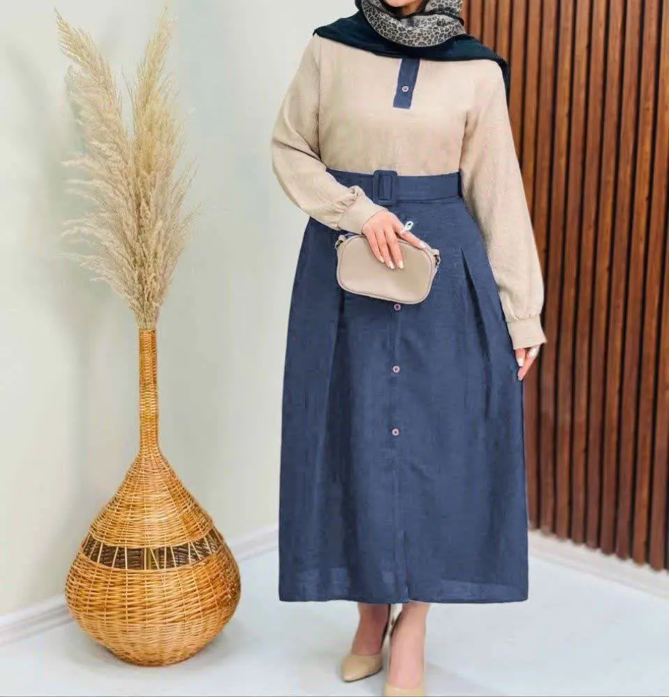 👚نام: شومیز و دامن شانتون عیدانه
