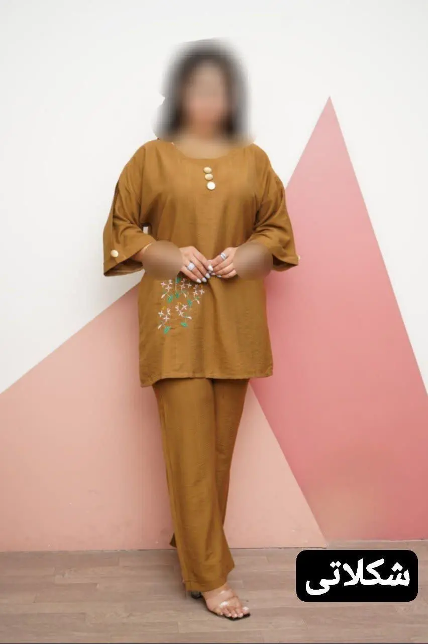 🖋نام: ست تونیک شلوار هانیه
