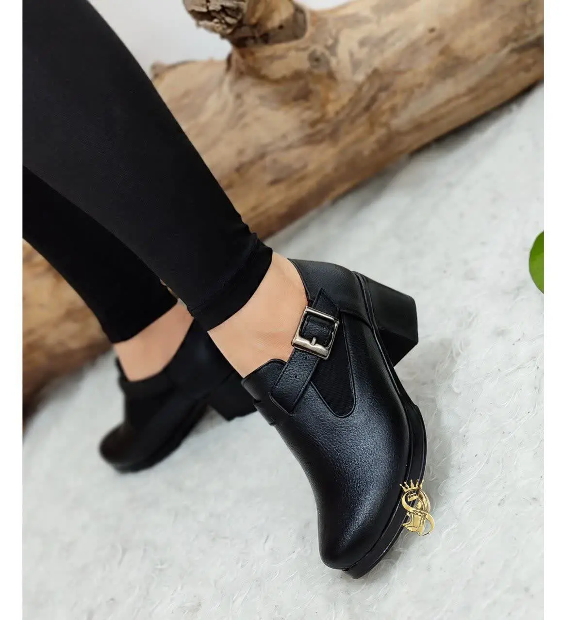  نام: 👠 کفش طبی زنانه مدل چوکا سگک پیک 😍
