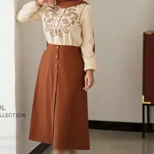 ❤️نام: بلوز و دامن🌺 عیدااااانه🌺 مدل رومنسا
