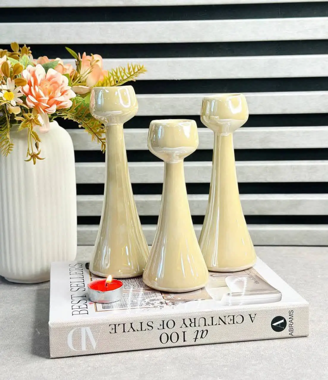 💥جاشمعی سه سایز طرح ۲💥