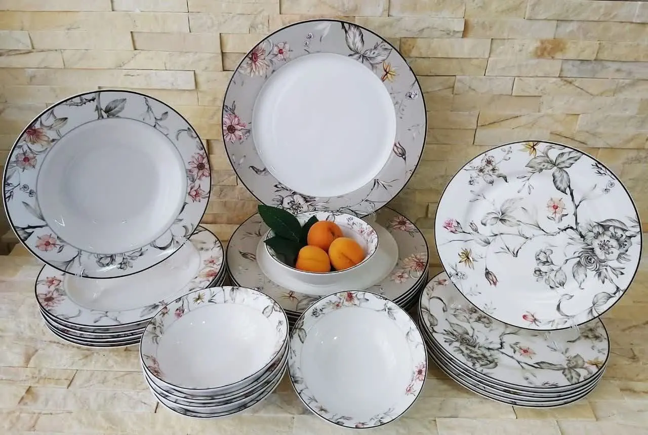 سرویس غذا خوری ۲۴ پارچه اقتصادی 
