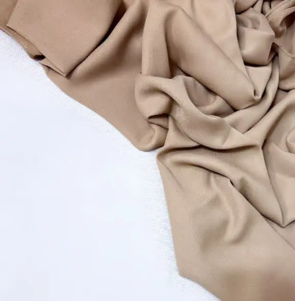 روسری کرم کرپ حریر 🥜🧋🕯