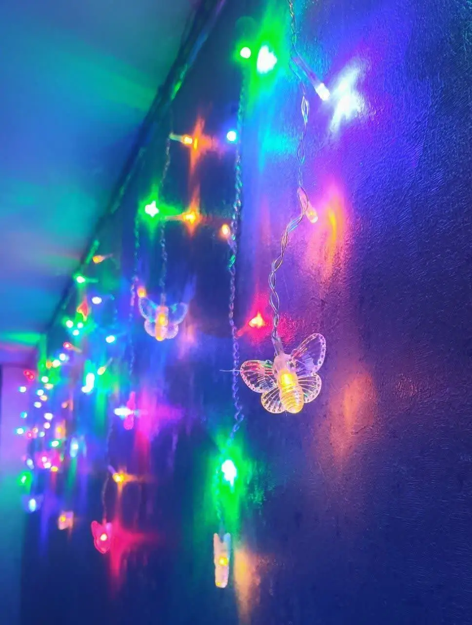 ریسه پرده ای پروانه مولتی ک...