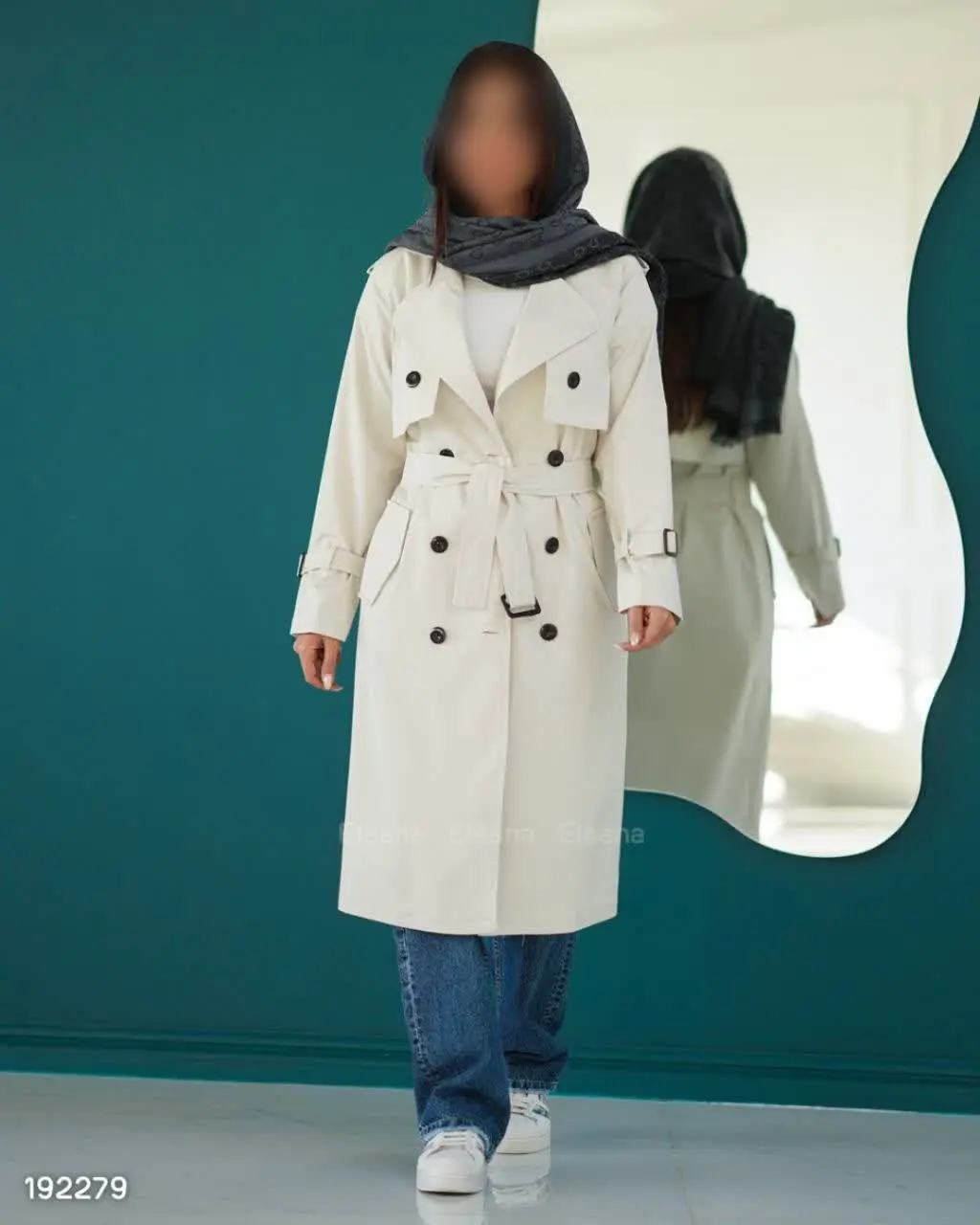 🔺بارانی مدل داینا
