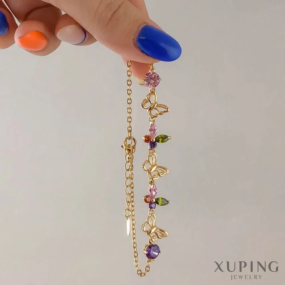 ⚜️ دستبند پروانه مولتی کالر...