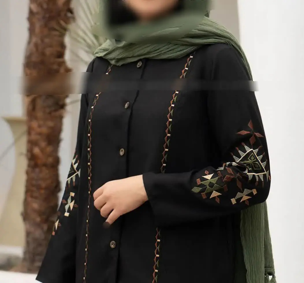 🌸🌿 این هم یک مدل زیبا و کاربردی به درخواست شما این بار با پارچه‌ی کرپ 🥰
