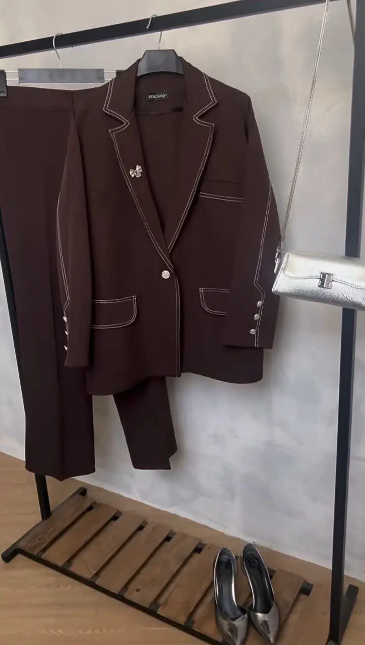 👚نام: ست کت شلوار مزونی ستا...