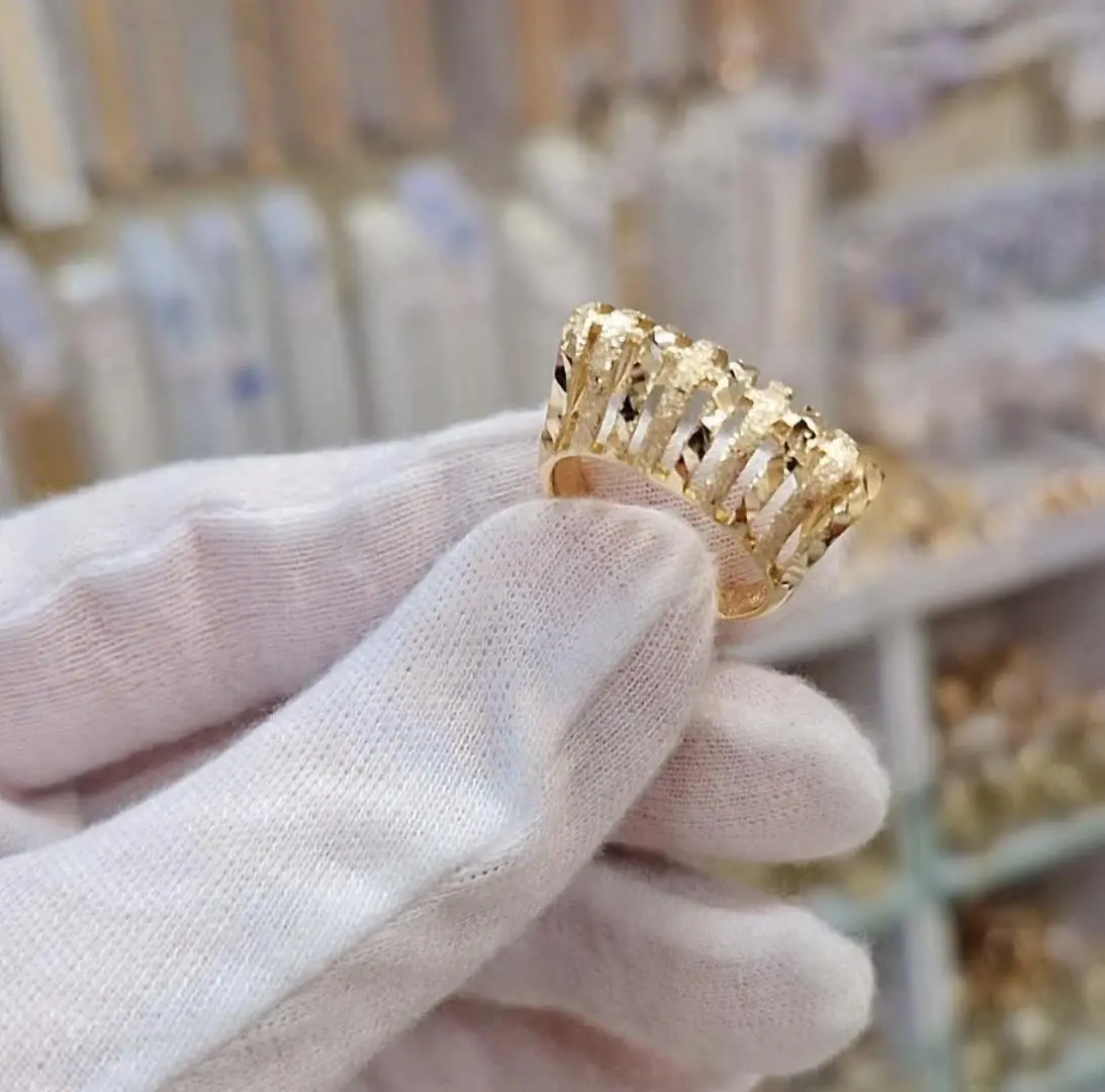 🔴 انگشتر اصل طلاروس 
