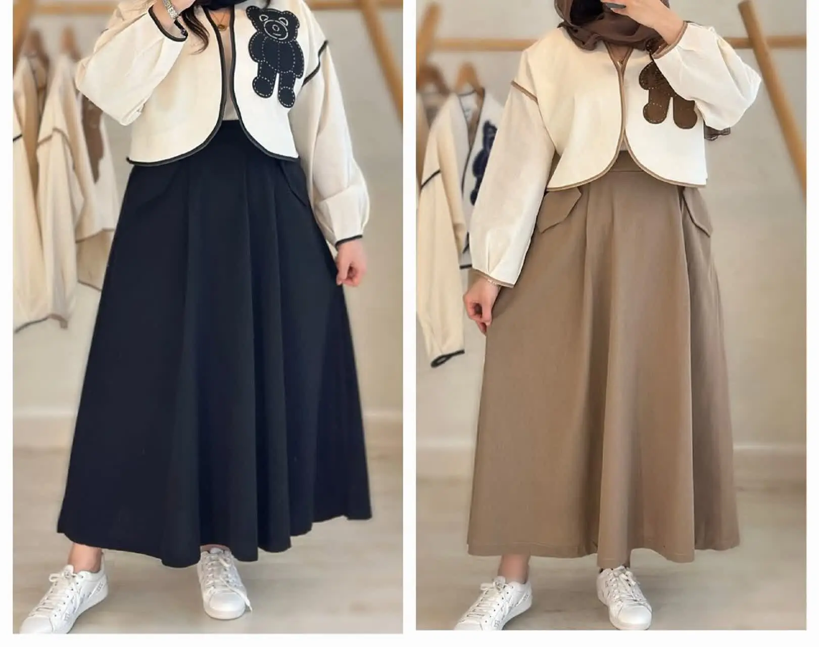 کت دامن خرسی