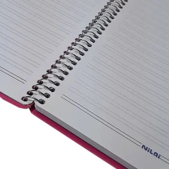 🌈دفتر ۱۰۰ برگ زبان جلدساده