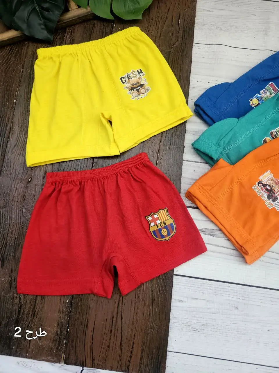 شورت پادارا پسرانه چند طرح
