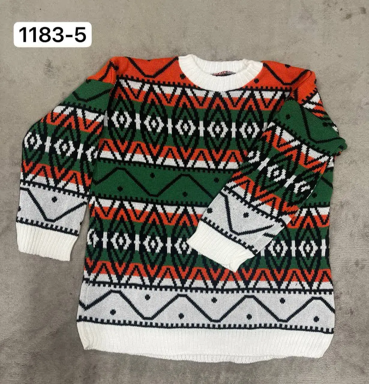 🛑بلوز بافت (طرح سرخ‌پوستی) 
