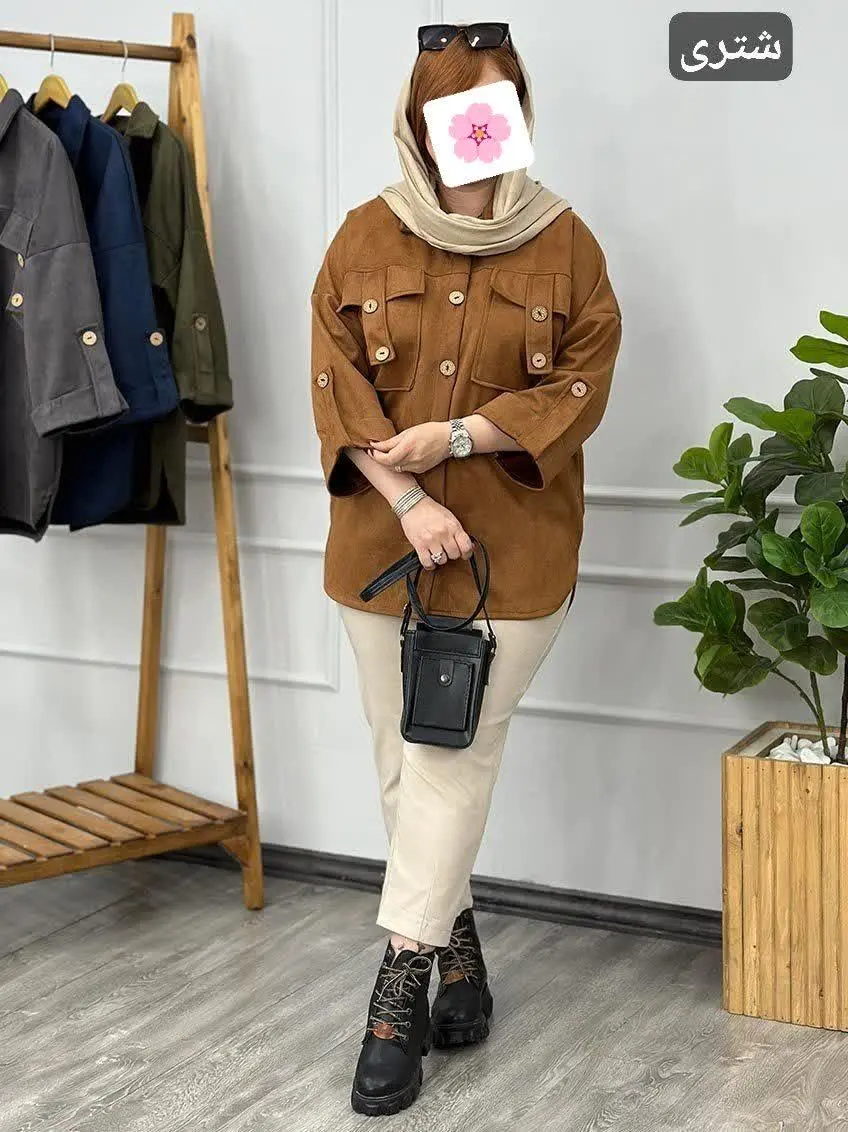 نام: مانتو جیب صلیب
