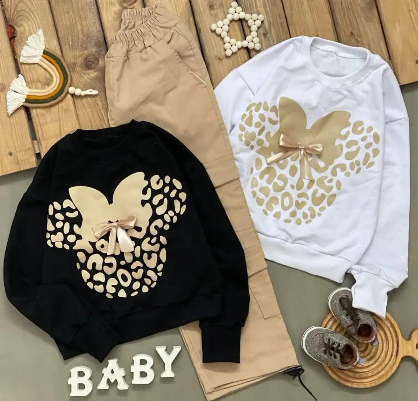 💥کراپ شلوار بگ دخترانه💥
