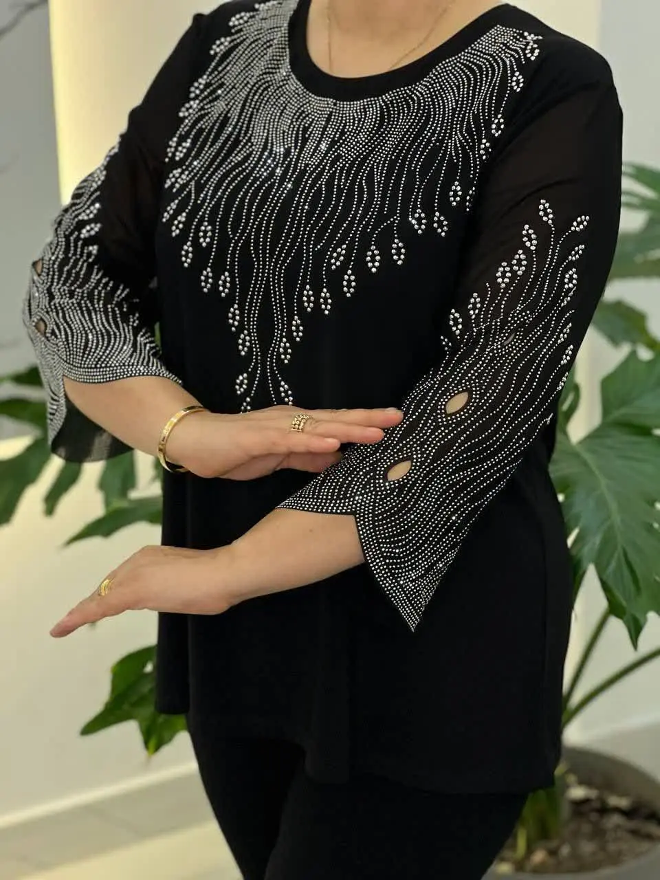 بلوز مجلسی وارداتی مخصوص محرم🖤
