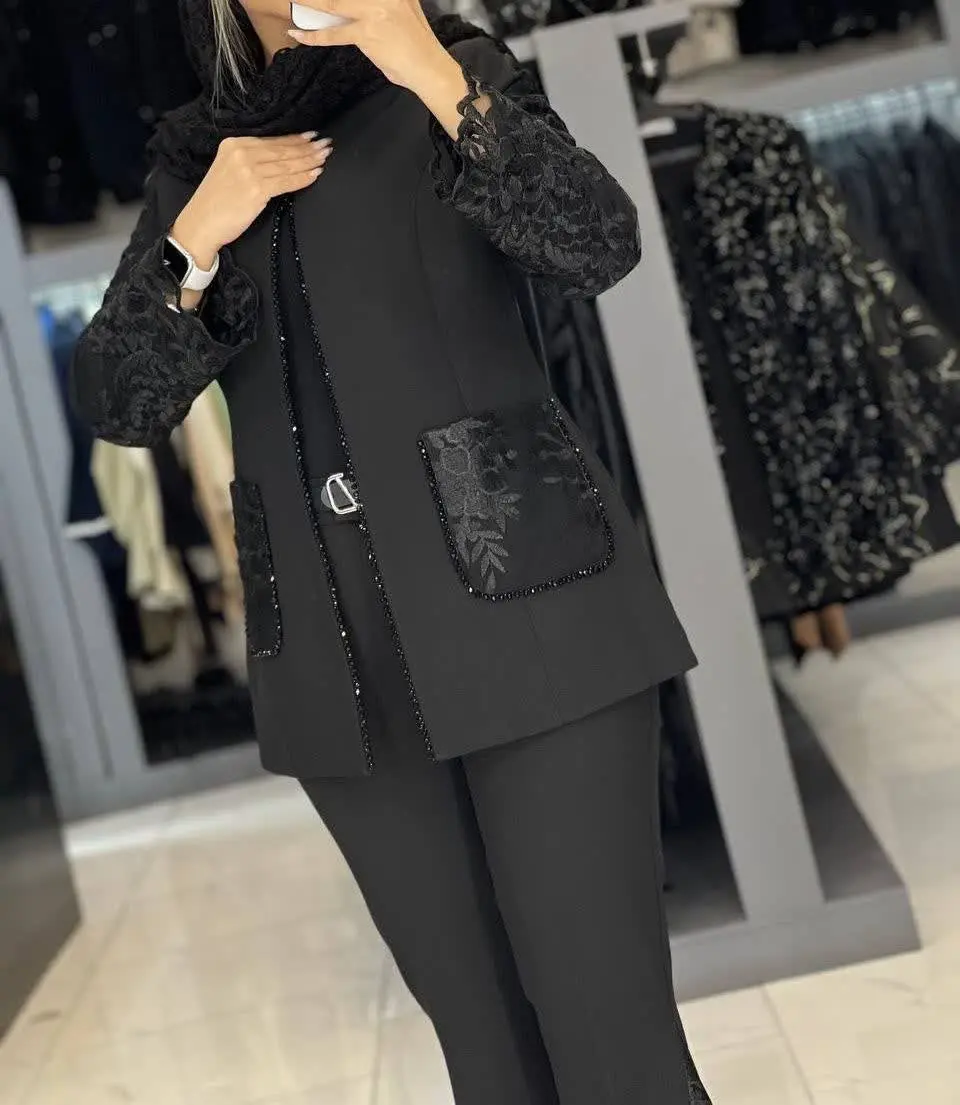 👚نام: کت شلوار مجلسی گیپوری...