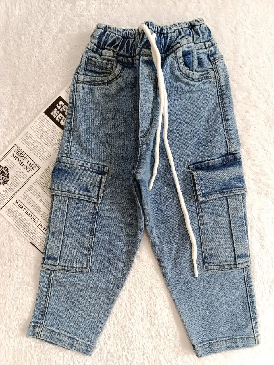 شلوار مام جیب بغل
