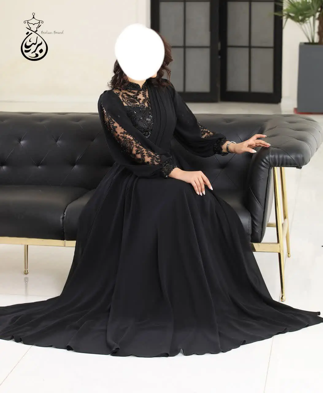 ⚜جنس: کرپ حریر و خرجکار گل...