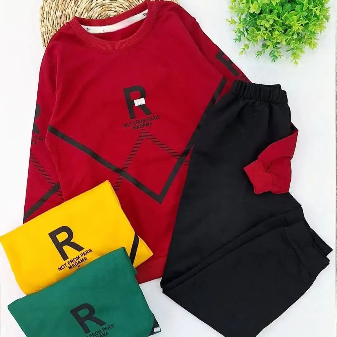 بلوز شلوار اسپرت طرح R