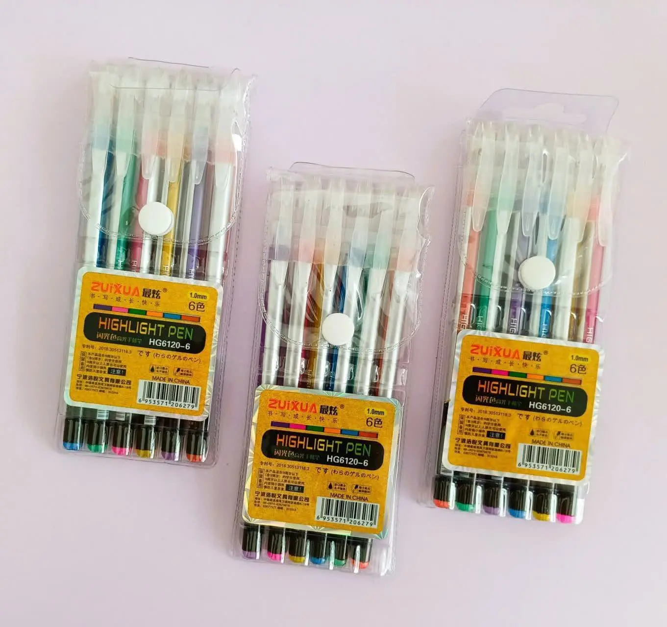 ✅خودکار هایلایتری ۶ رنگ