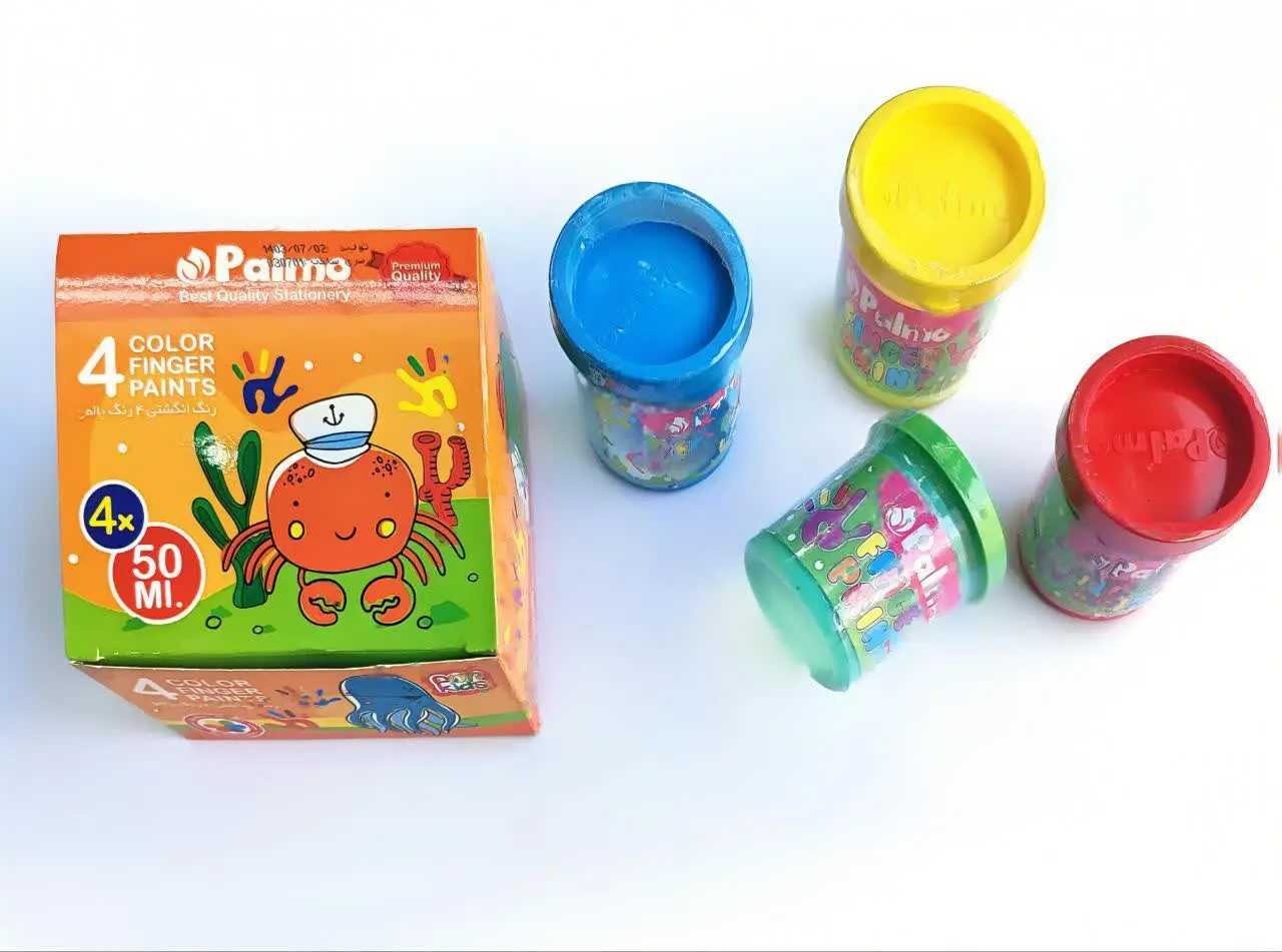 رنگ انگشتی ۴ رنگ پالمو 
