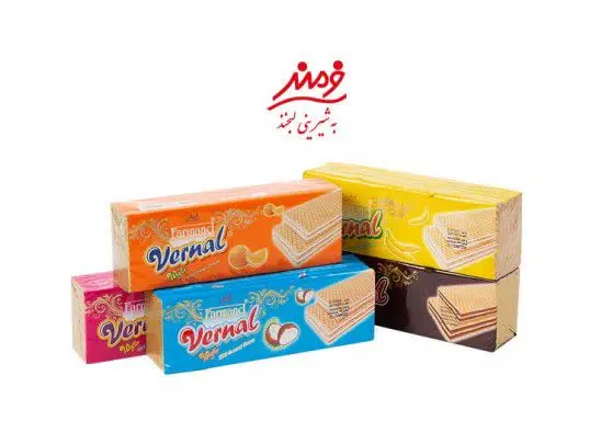 ویفر بزرگ فرمند 
