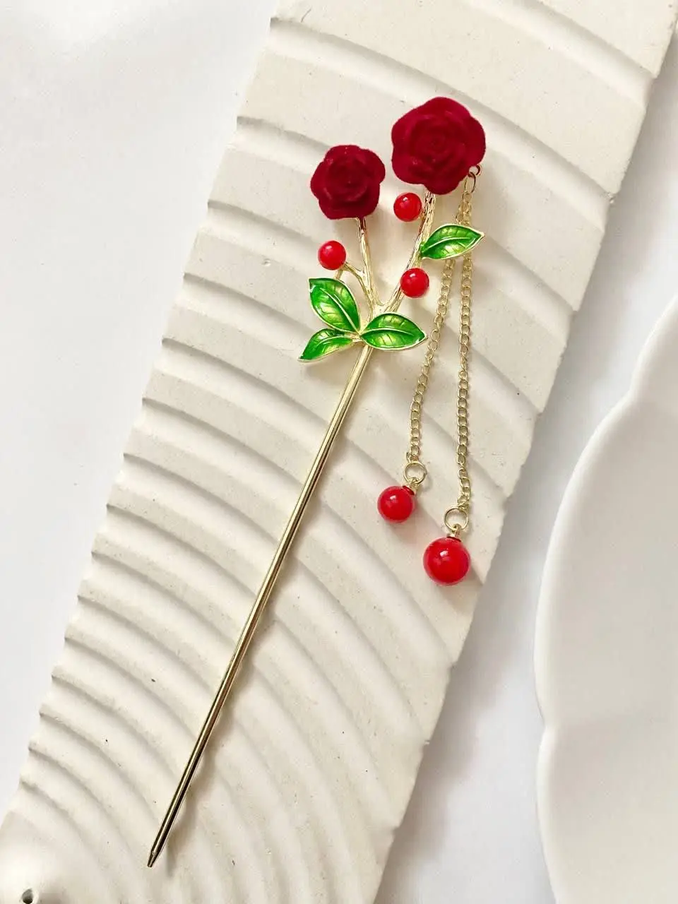 🌹 کانزاشی گل رز
