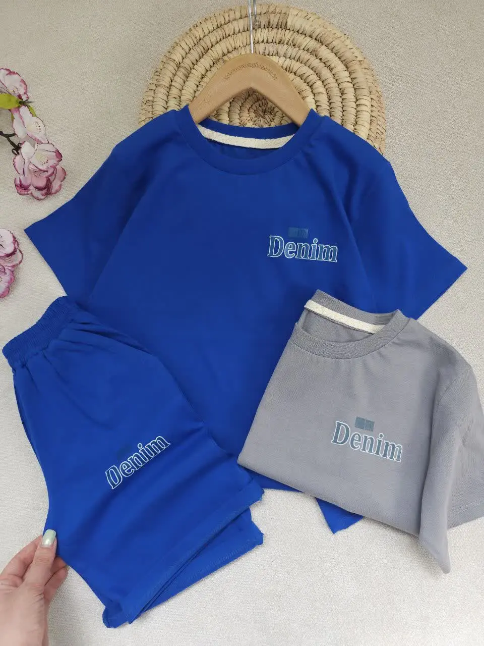 تیشرت شلوارک پسرانه denim
