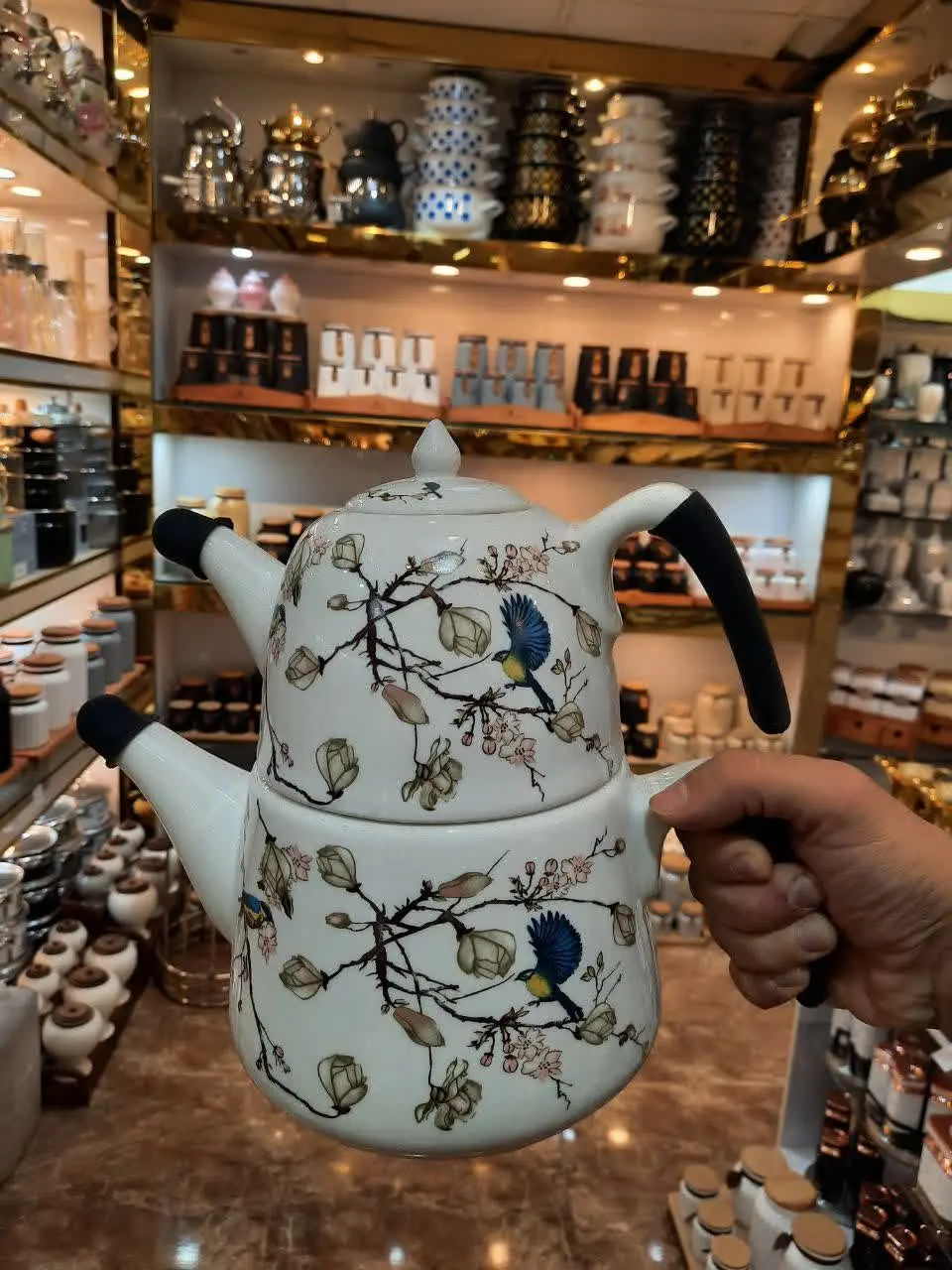 کتری قوری چینی برند ریور وا...