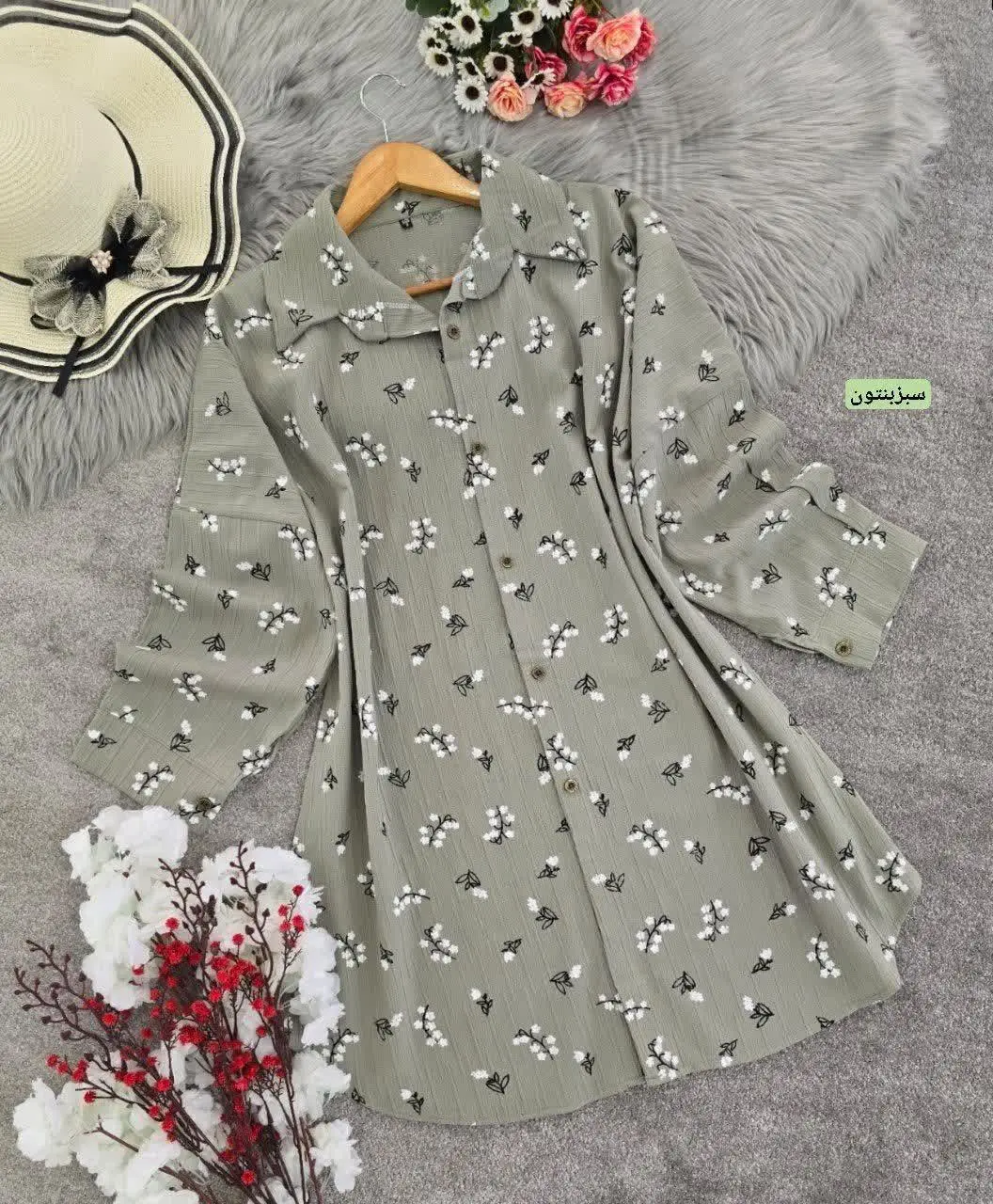 ☀️نام: شومیز مانتویی سانیا
