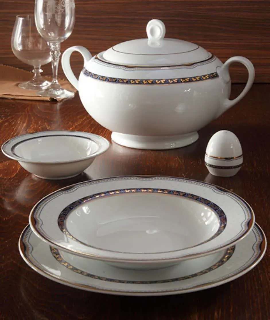 🍽 سرویس ۱۰۲ پارچه چینی زرین