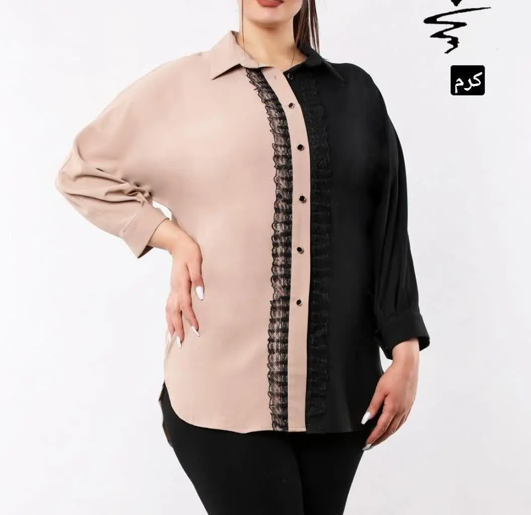 👚شومیز دکمه دار جدید
