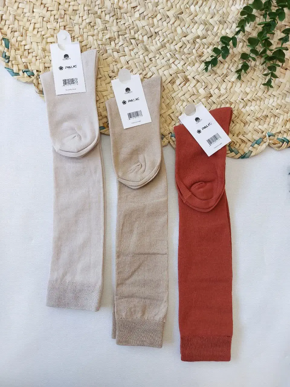 ✅جوراب ساقدار بالای زانو طر...