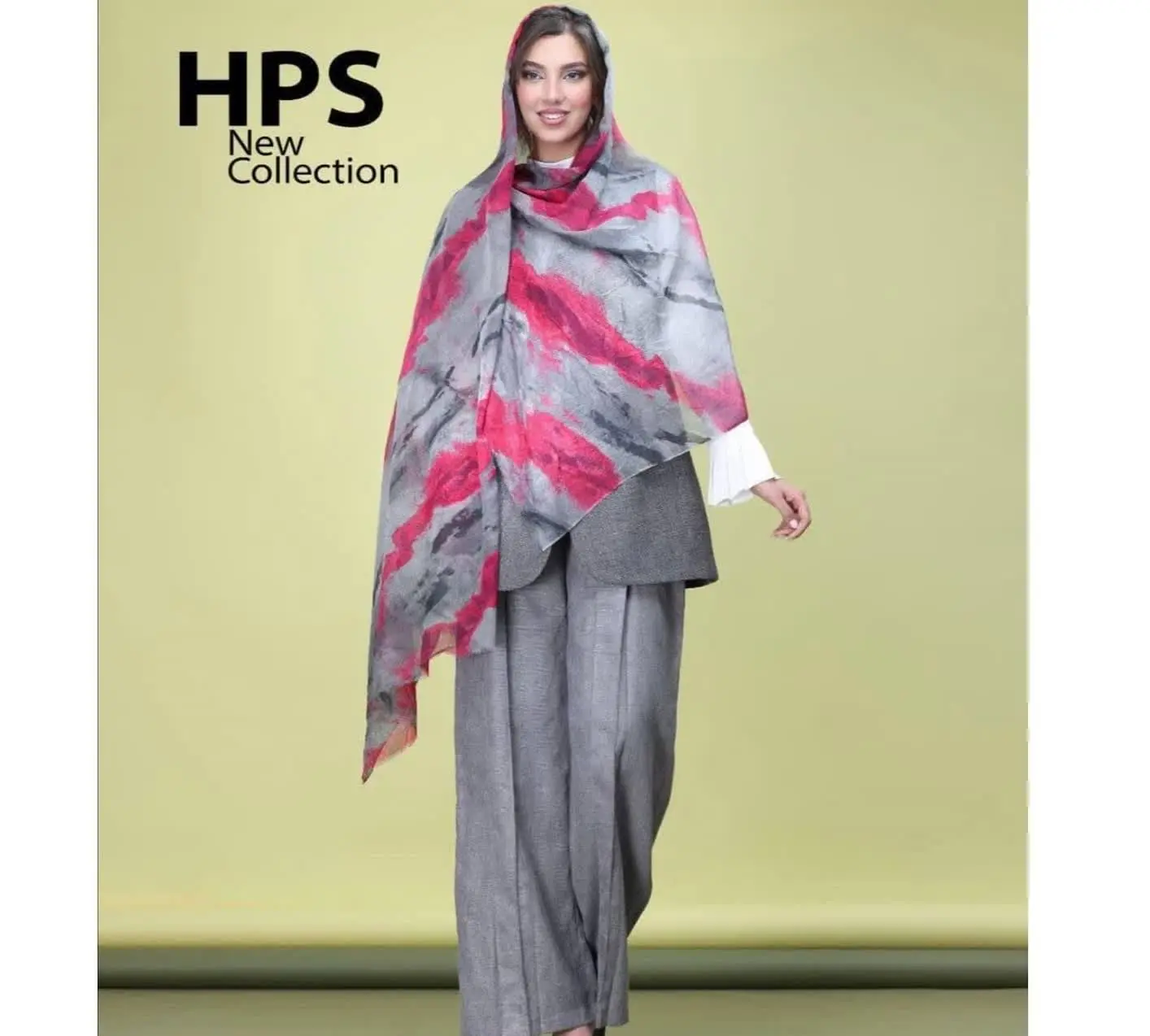 #شال_نخی_طرح_ترک
