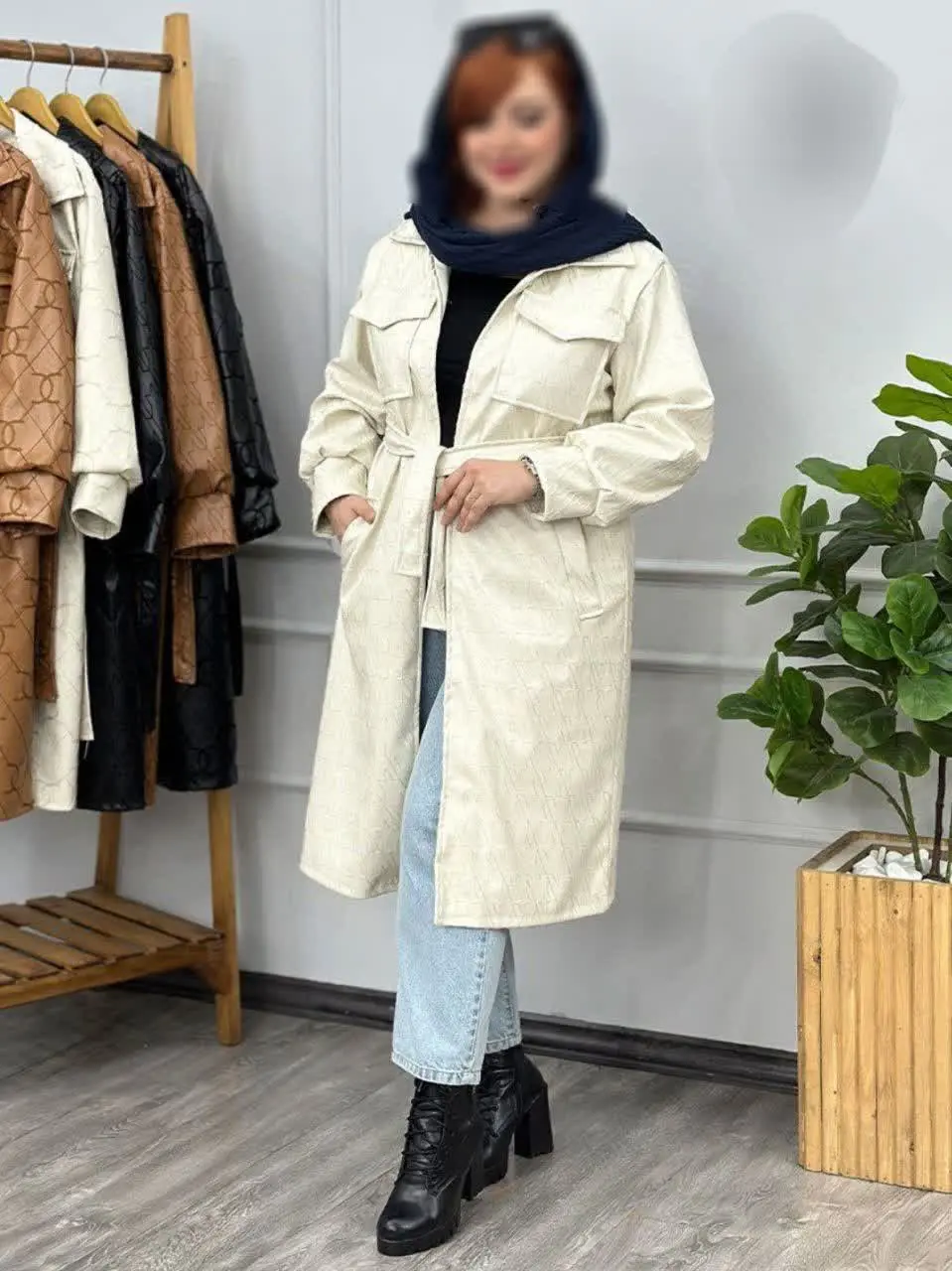 نام: مانتو چرم مدیسون ۲
