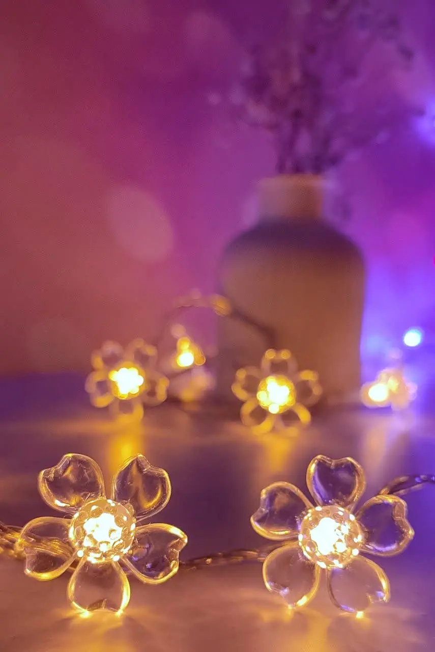 ریسه گل شکوفه موجود شد 🌼🌼🌼