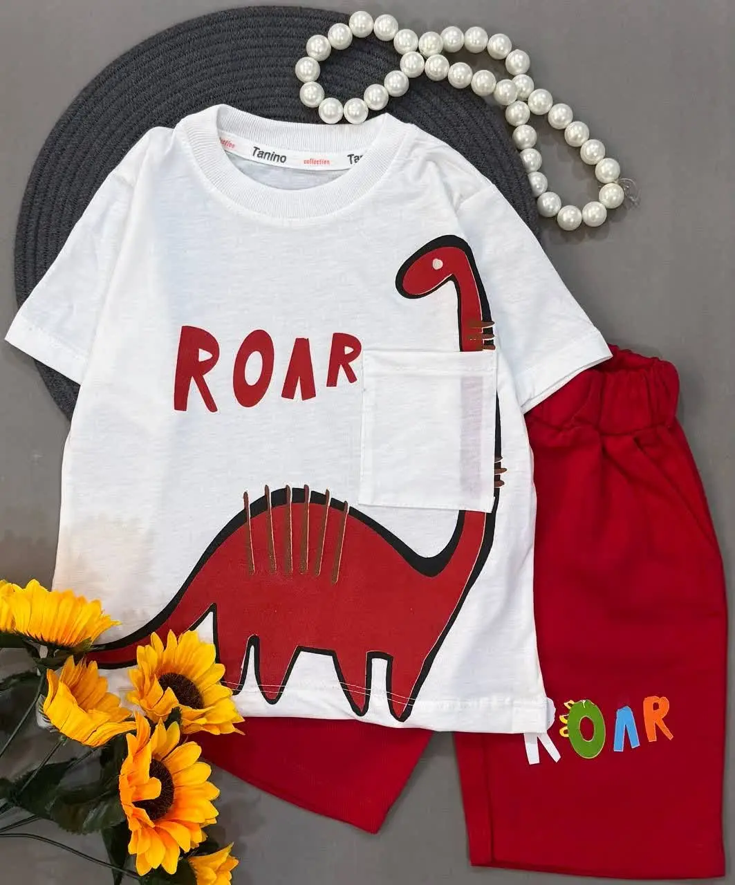 سایز۳۵: پهنا۲۸ قدتیشرت۳۶ شل...