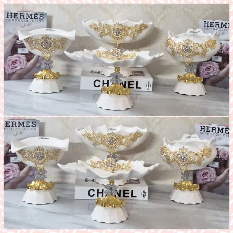 🌹سرویس ۴تیکه پذیرایی طرح گلفام
