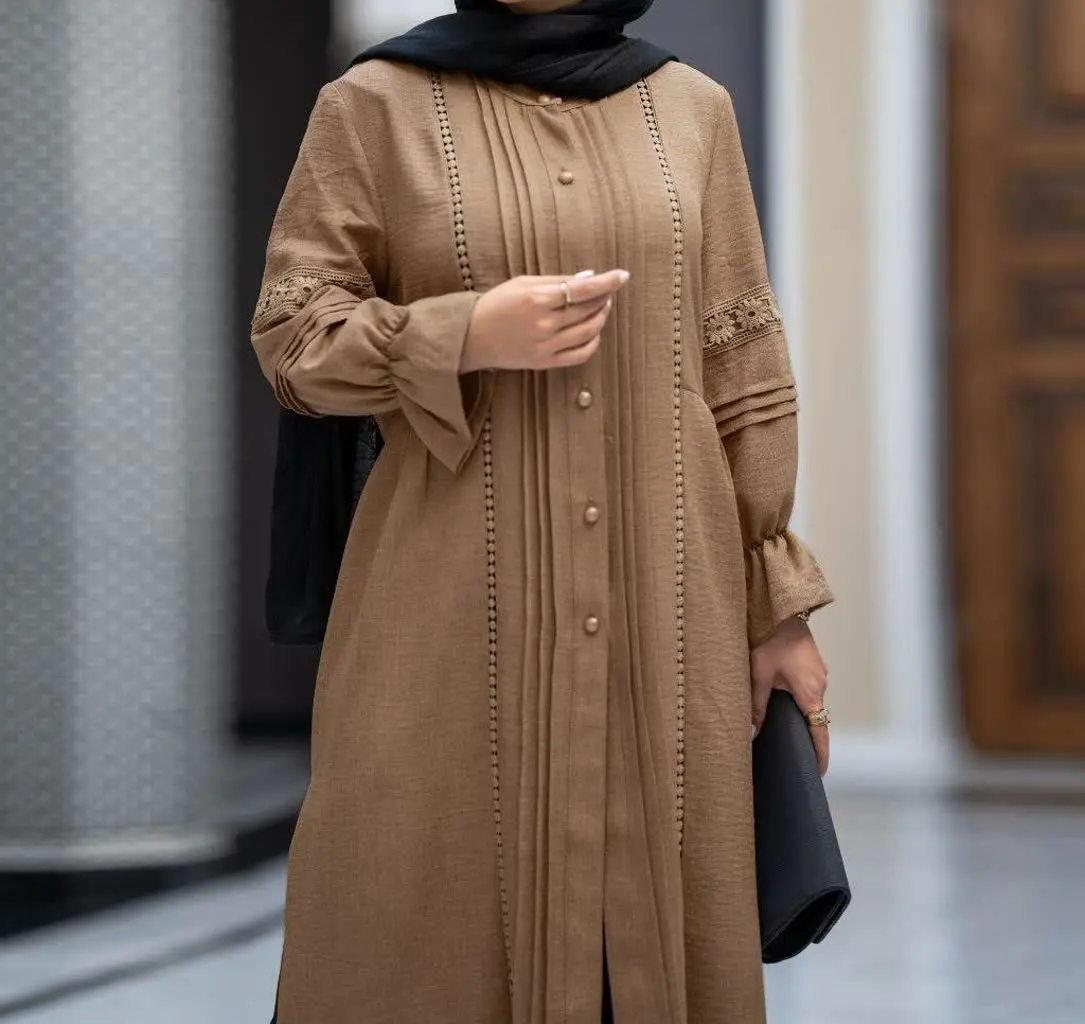 #مانتو بلند و جلو بسته لنین
