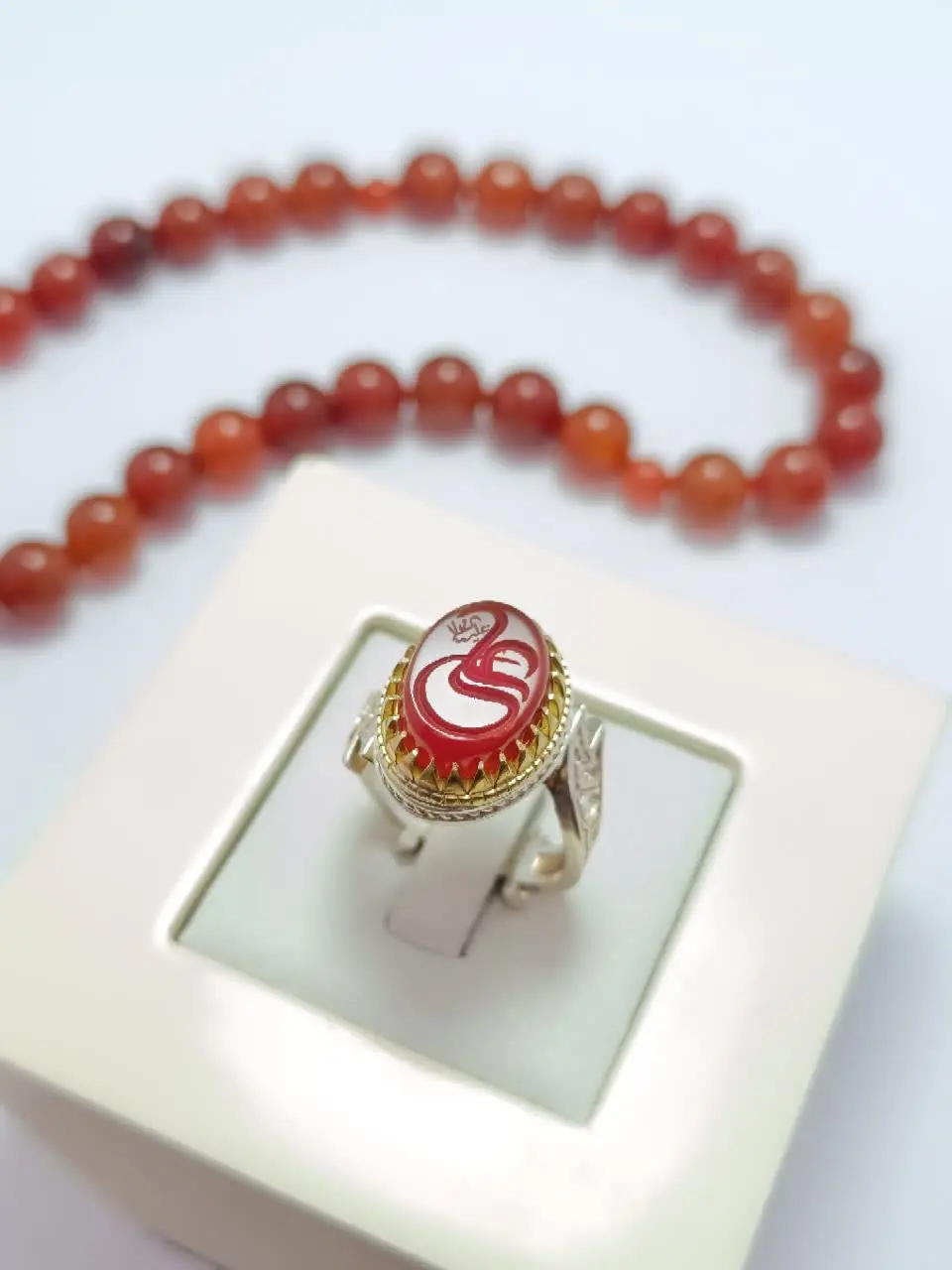 #انگشتر #نقره زنانه رکاب معروف و پر طرفدار بغل ذوالفقار
