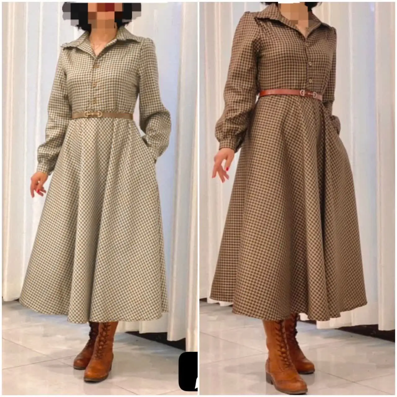 👚 مانتو پیراهنی سودا
