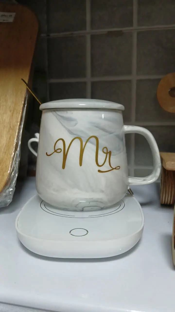 ماگ هیتر دار طرح سنگ
