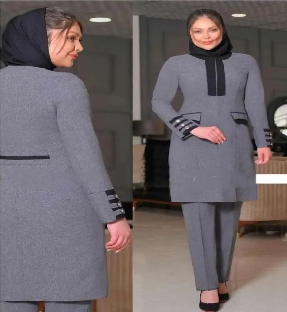 #مانتو_شلوار_اداری
