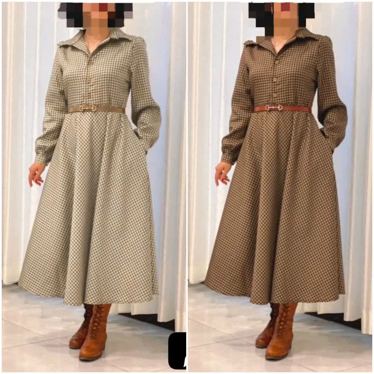 👚 مانتو پیراهنی سودا
