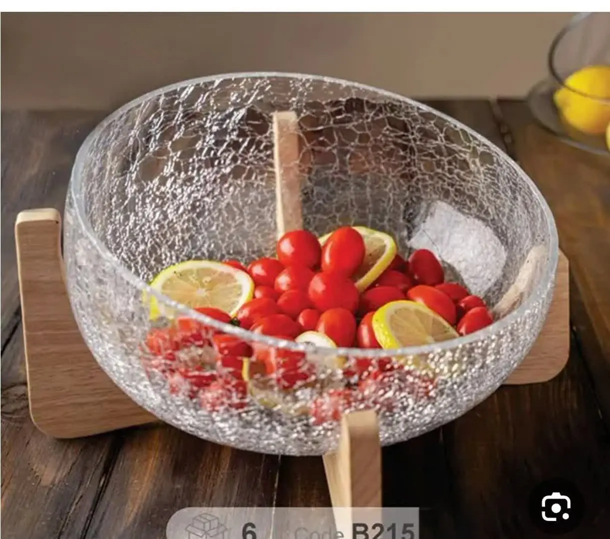 🌟کاسه سالاد یا میوه کج آبگز