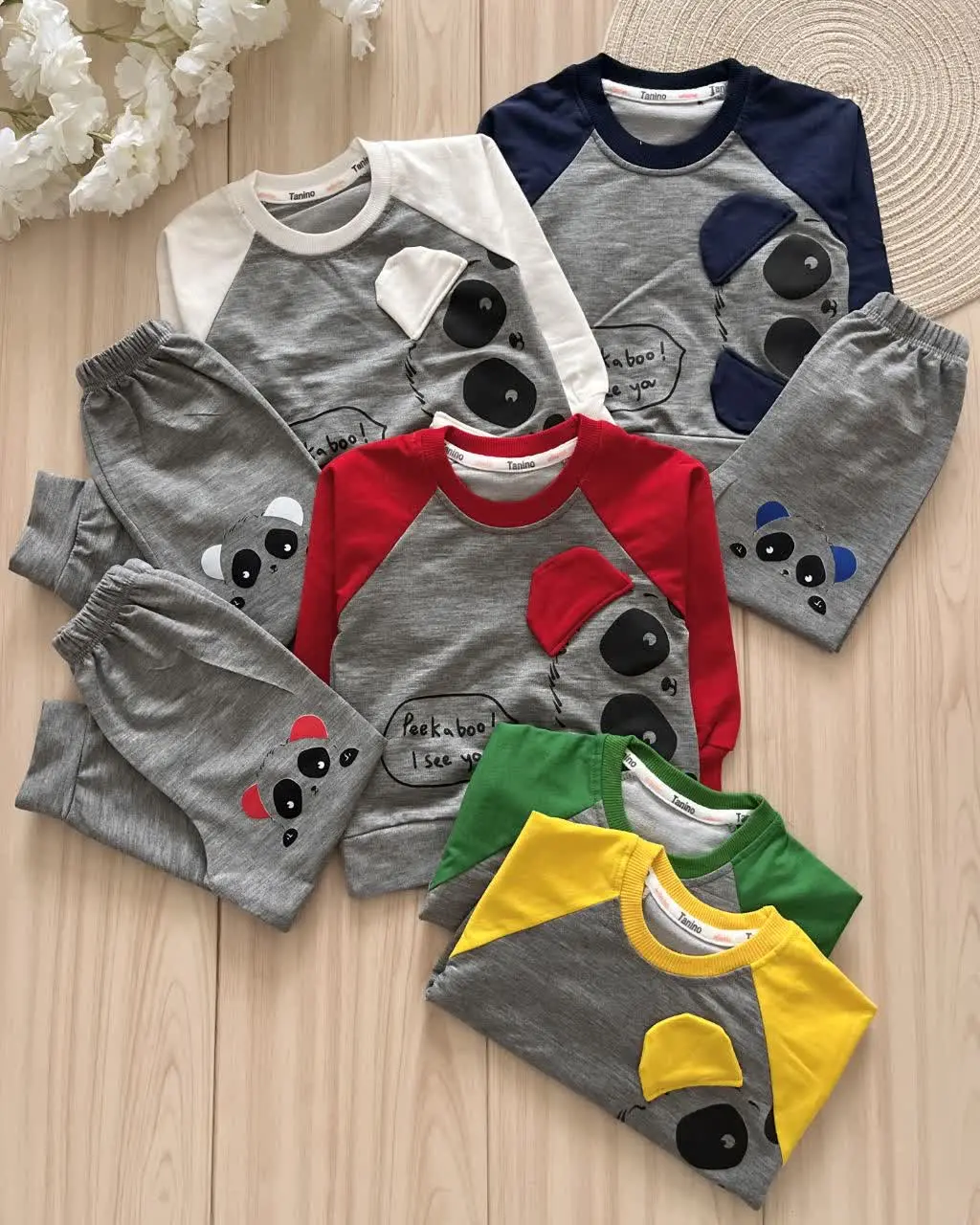 بلوز شلوار پاندا گوش دار
