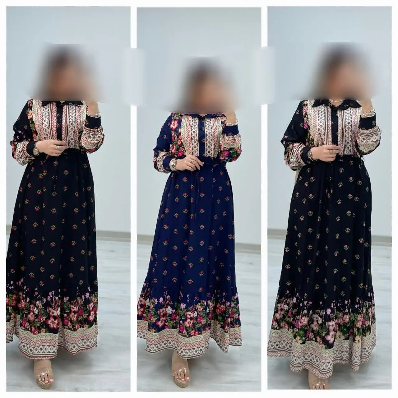 🛍نام: پیراهن ساحلی لاله🍃