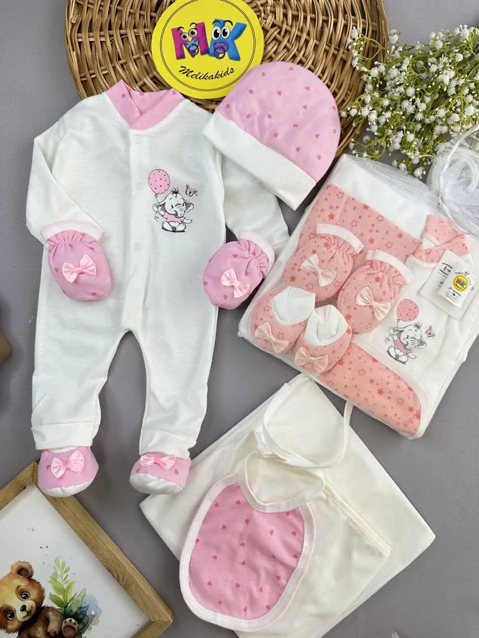 ست هفت تکه بیمارستانی بیبی...